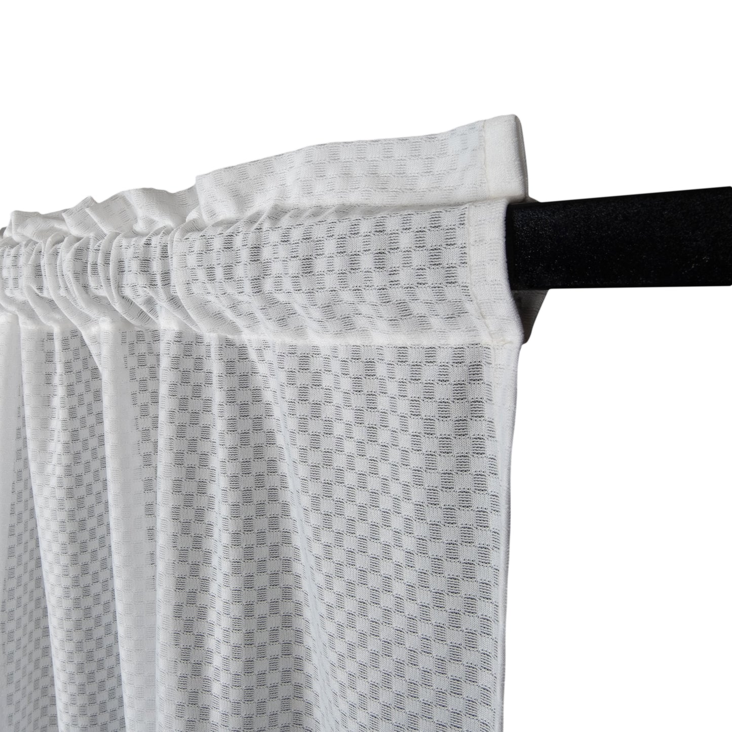 Cortina Velo Suizo Blanca Decorativa Nube – 2 piezas de 150x210 cm