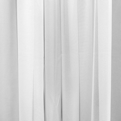 Translucent White Veil Curtain