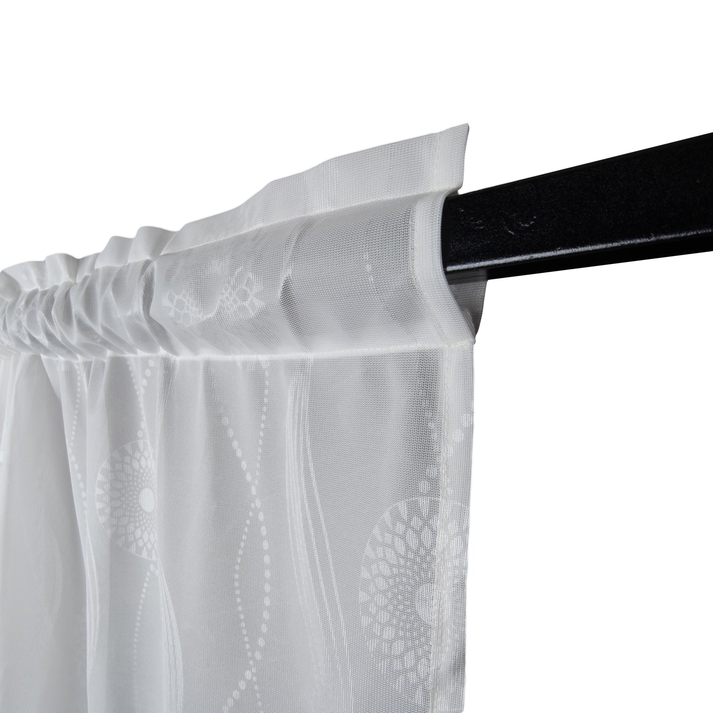 Cortina Velo Suizo Blanco Ensueño – 2 piezas de 150x210 cm