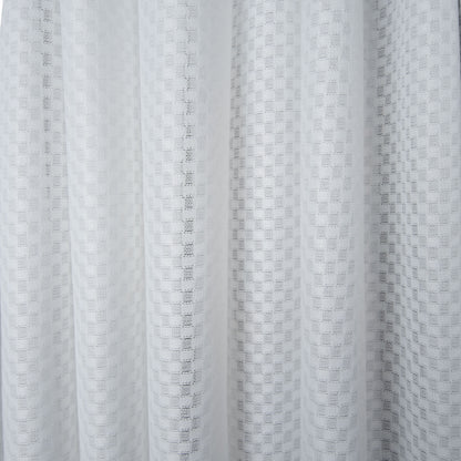Cortina Velo Suizo Blanca Decorativa Nube – 2 piezas de 150x210 cm
