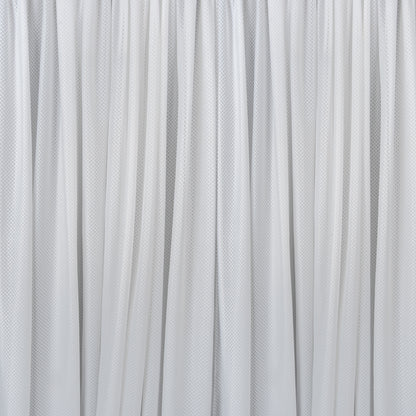 Cortina Velo Suizo Blanca Decorativa Nube – 2 piezas de 150x210 cm