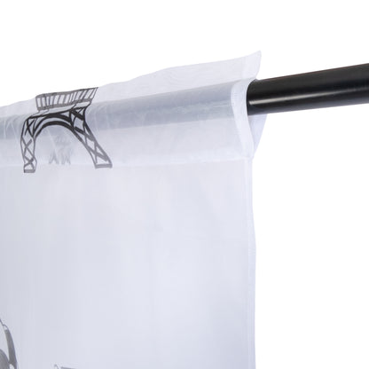Velo Estampado Eiffell Dividido