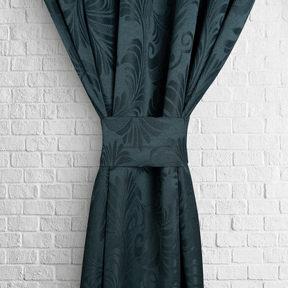 Cortina Blackout Opaca Verde Pino